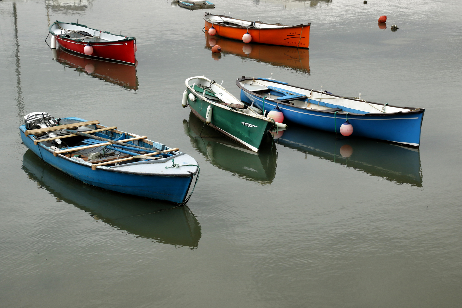 les barques au repos !