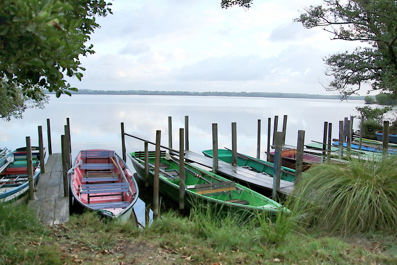 les barques au repos !