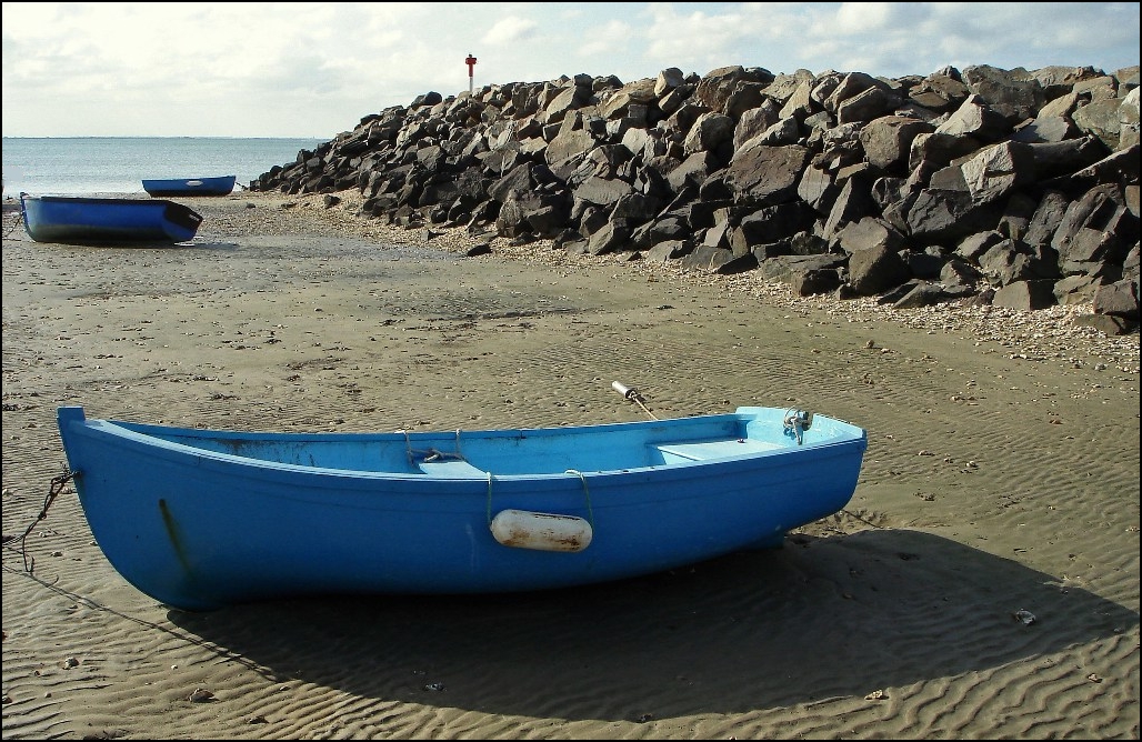 Les barques bleues !