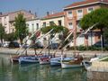 Les barques catalane dans le port de Frontignan(34) de tol49 