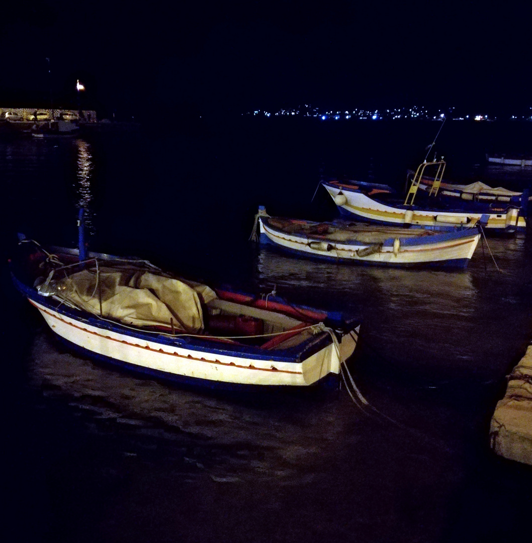 les barques de Palerme ...