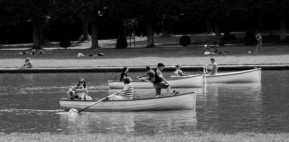 les barques de Versailles