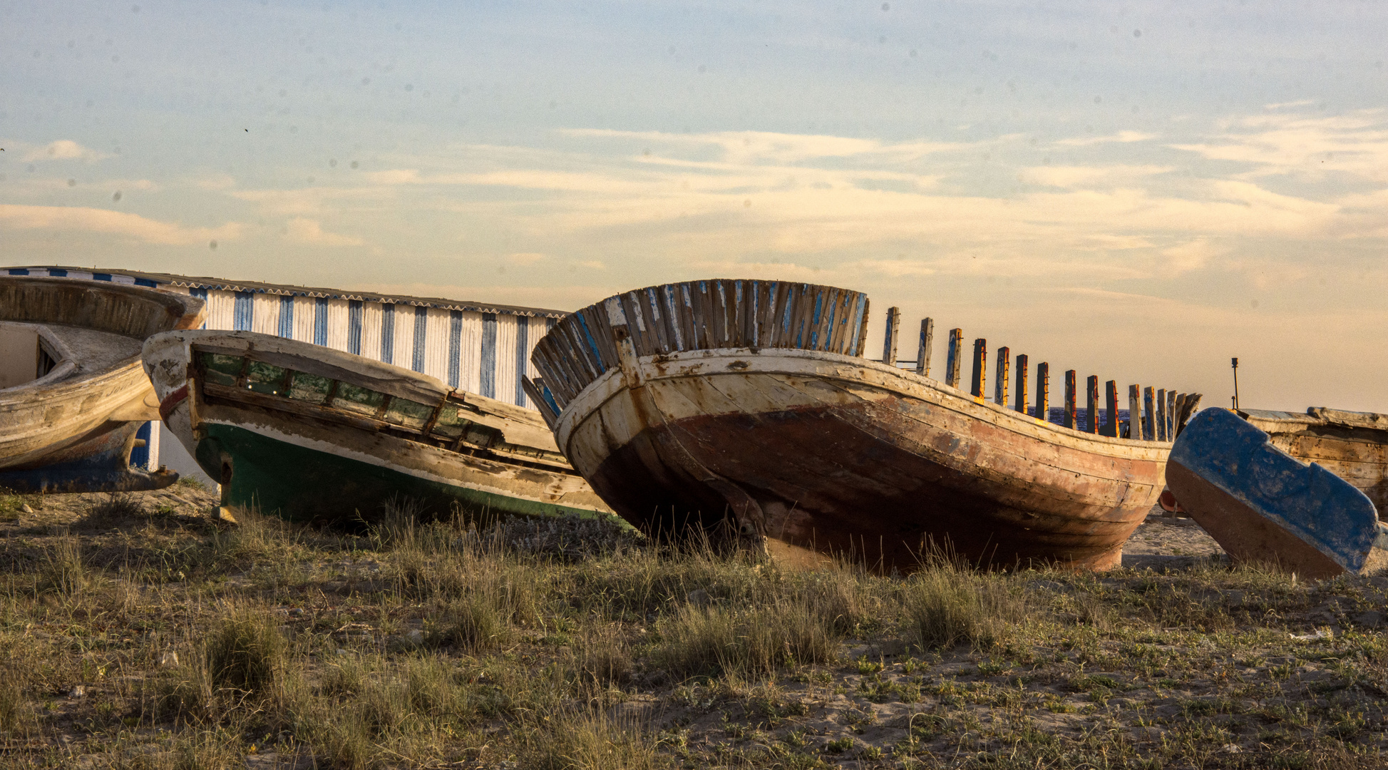 Les barques del cabo de Gata