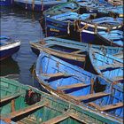 LES BARQUES D'ESSAOUIRA PHOTO DE BASE FORMAT 65-92