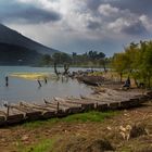 Les barques du lac Atitlan..