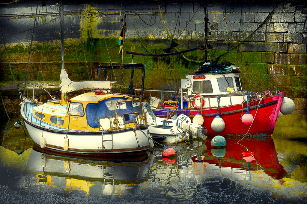 Les bateaux au port