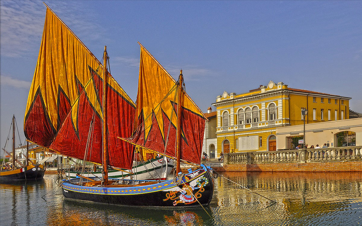 Les bateaux de CESENATICO