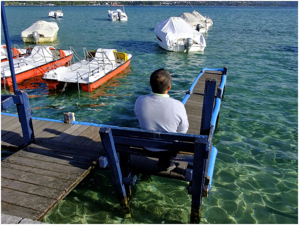 Les bateaux du lac