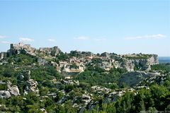 Les Baux-de-Provence aus Westen aufgenommen