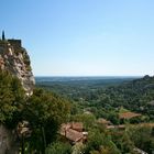 Les Baux-de-Provence Blick nach Süden auf´s Mittelmeer