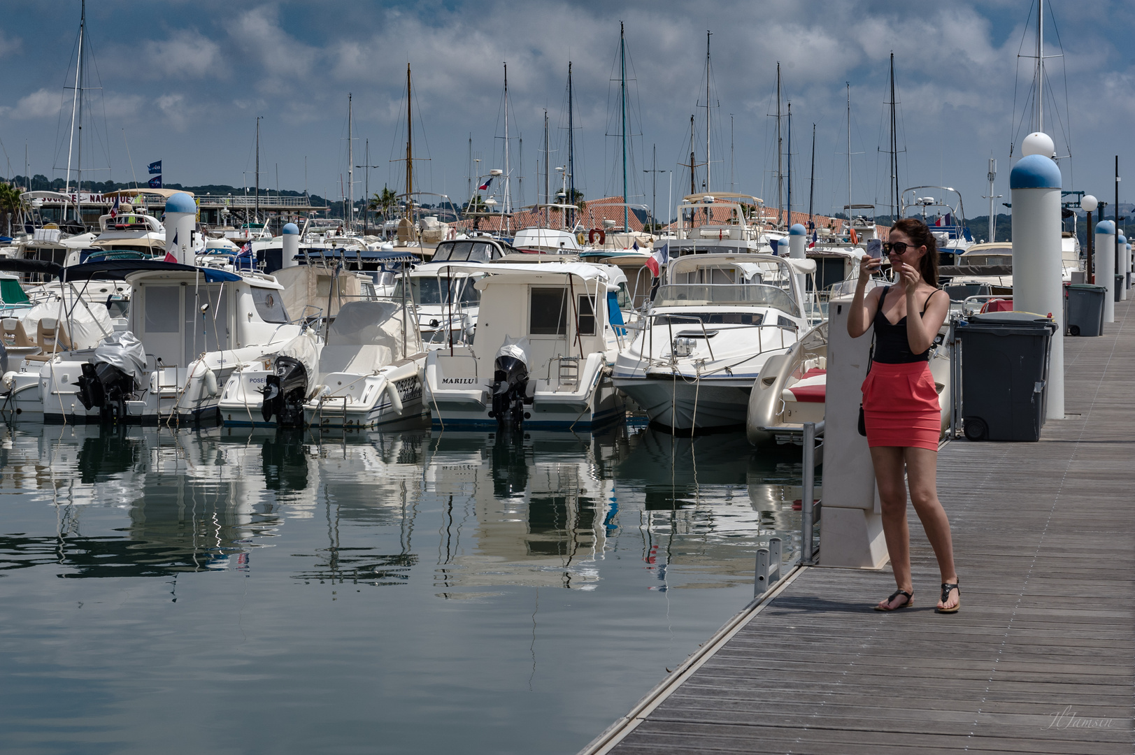 Les belles de la marina