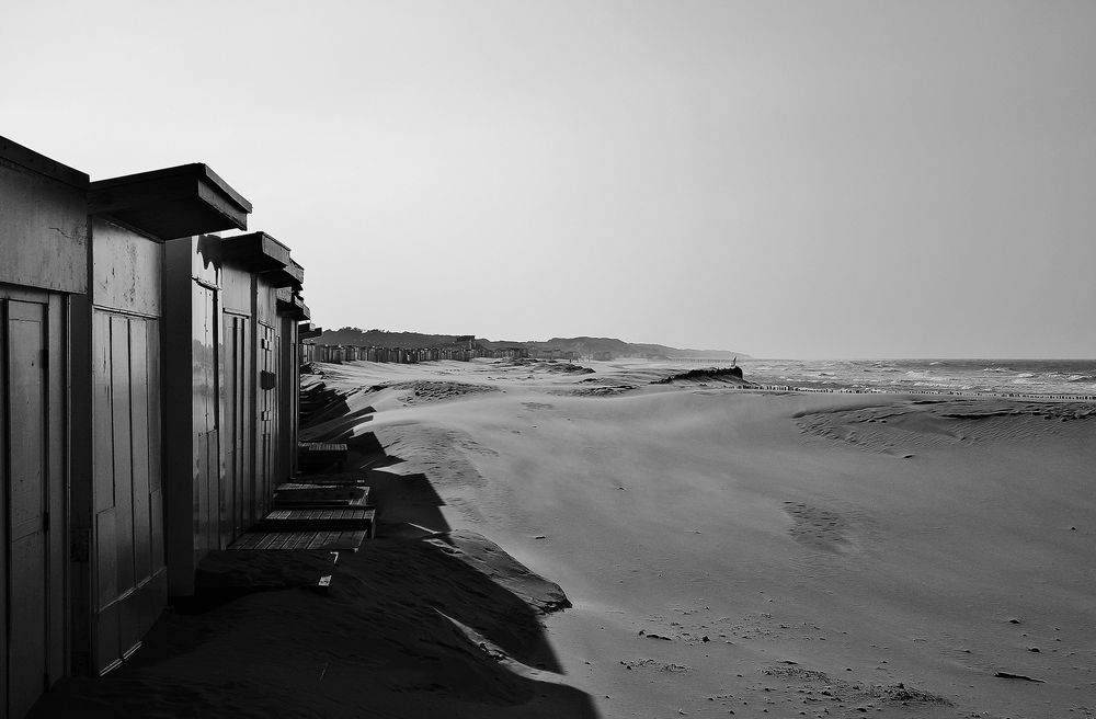 Les bicoques de Calais Plage