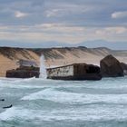 Les blockhaus de la plage de Capbreton