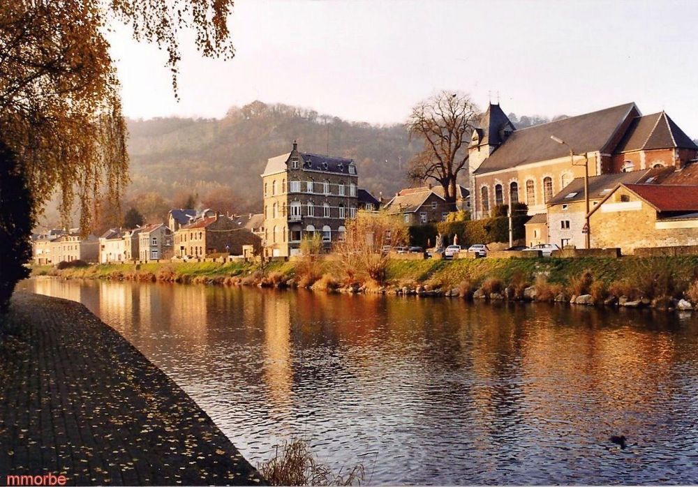 Les bords de l'Amblève à remouchamps