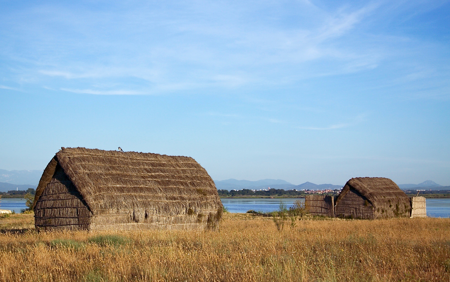 Les cabanes de paille