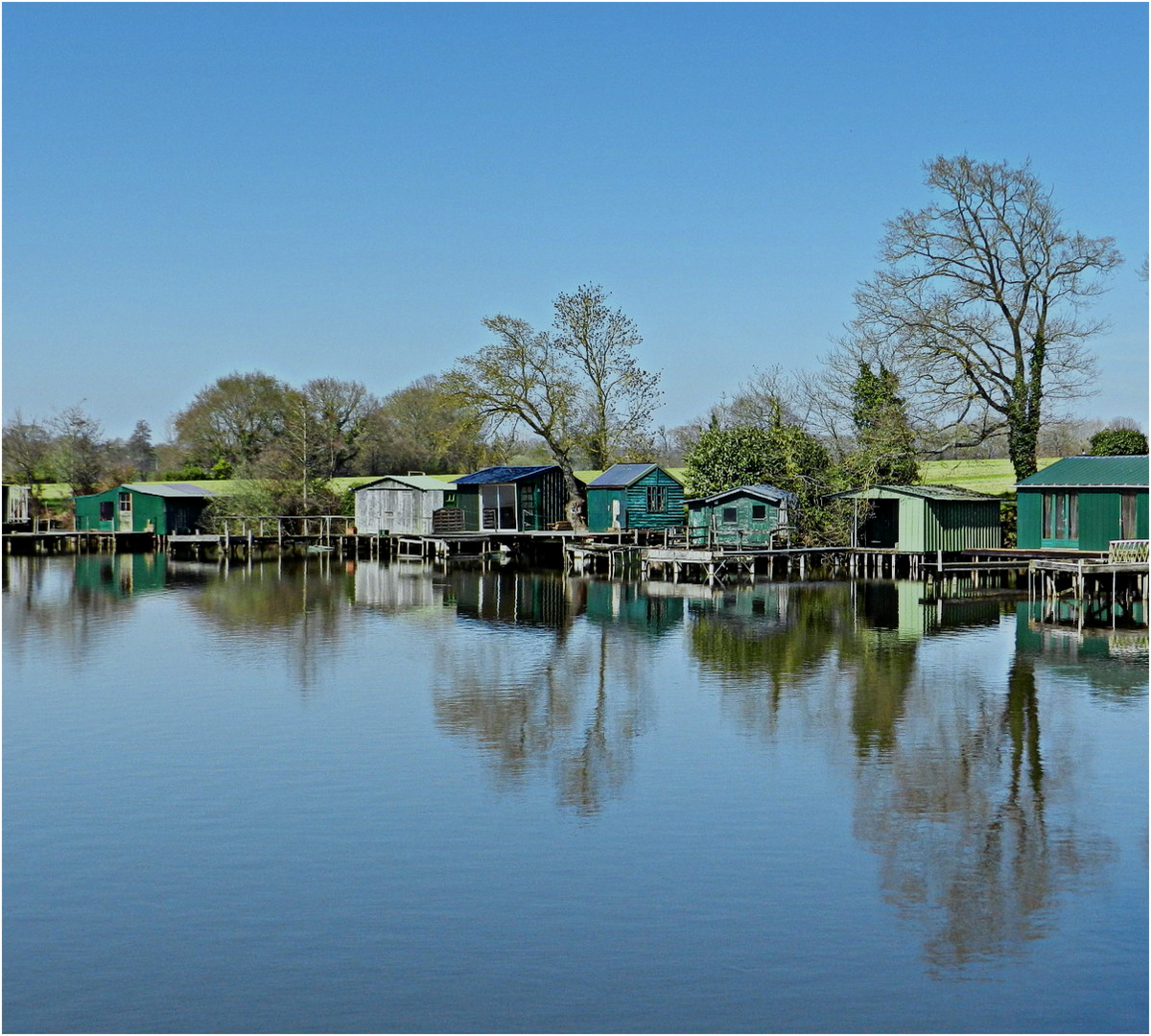 les cabanes de pêcheurs