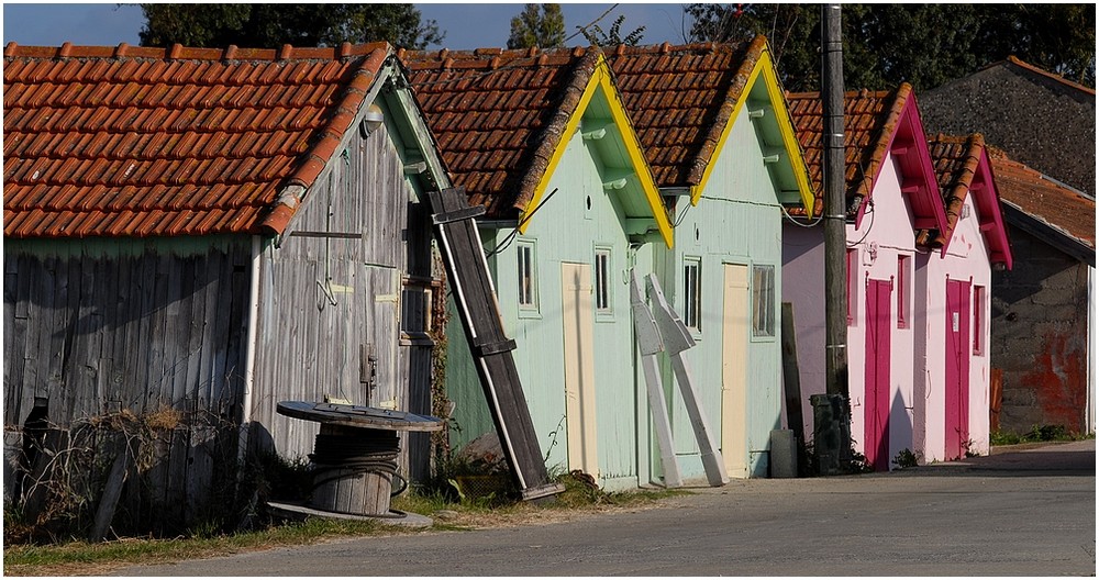 Les cabanes des ostréiculteurs