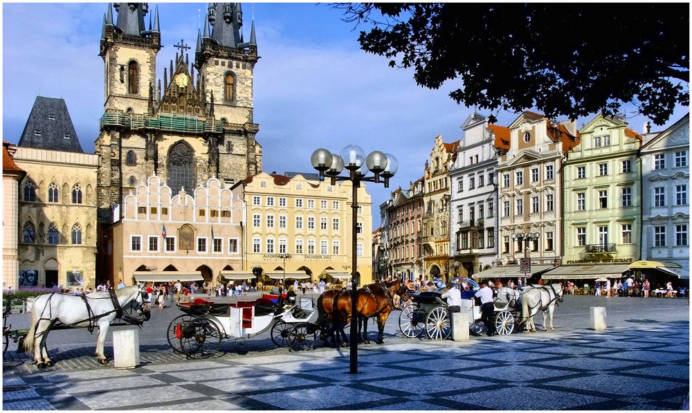Les calèches de Prague