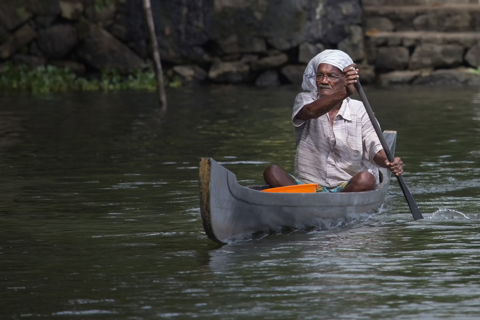 Les canaux sont les routes des backwaters