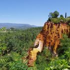 Les carrières d'ocre de Roussillon ....