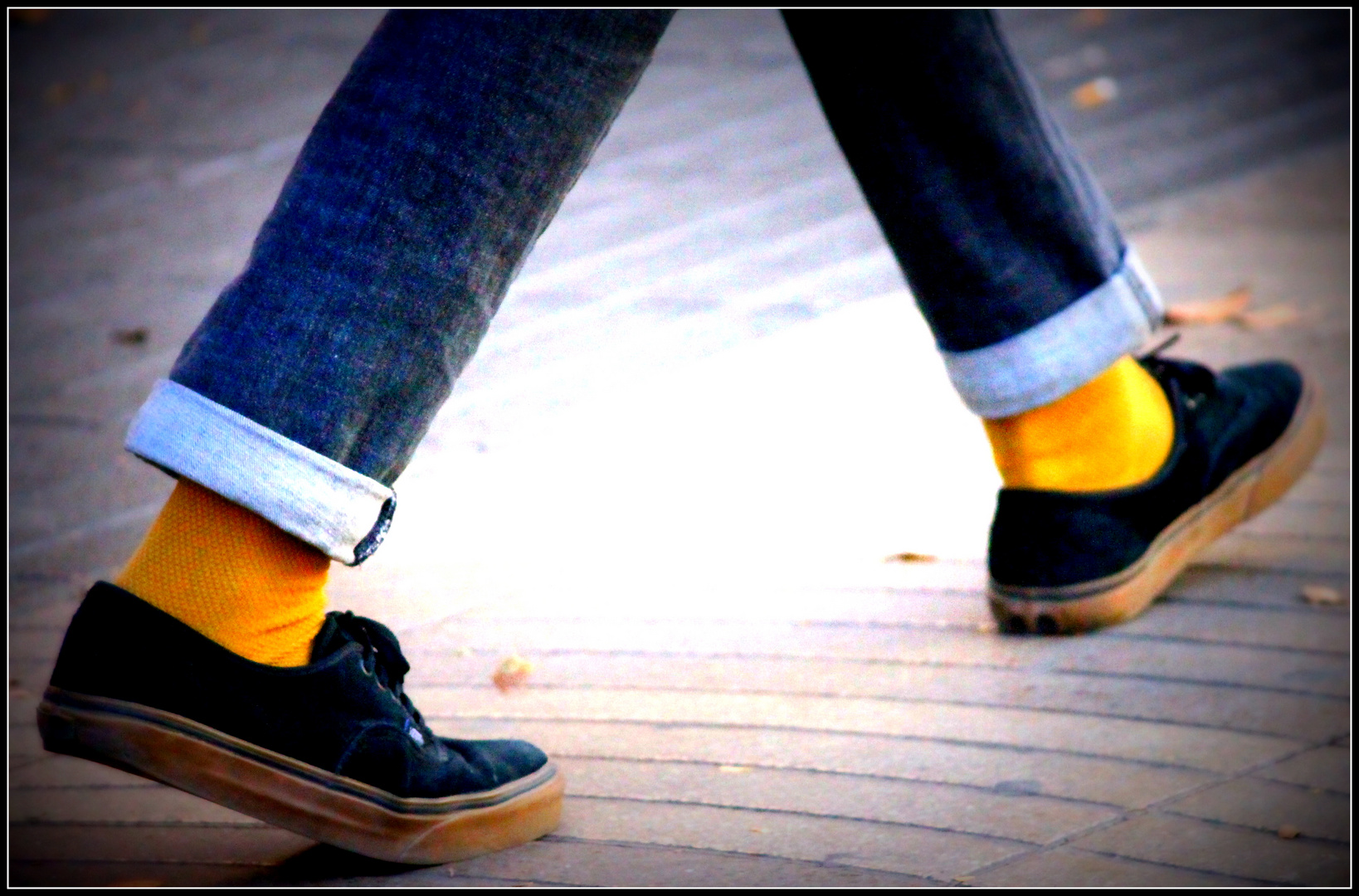 les chaussettes jaunes