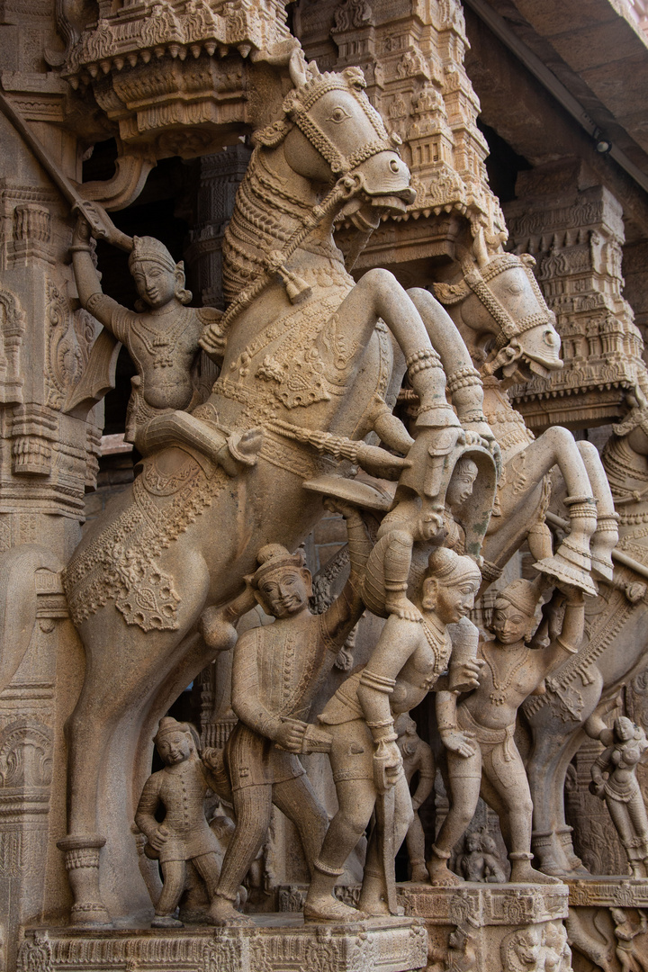 Les chevaux de Srirangam