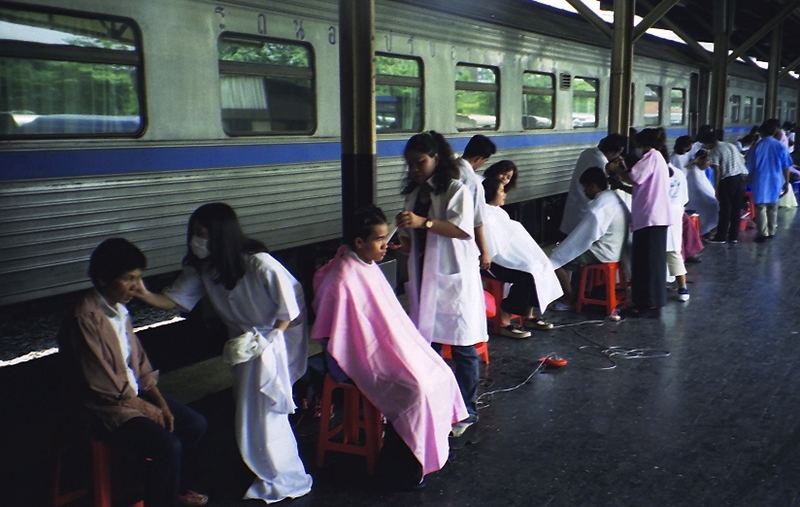 les coiffeurs de Bangkok