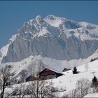 Les Cornettes  de Bise, vues de la Chapelle d'Abondance (74)