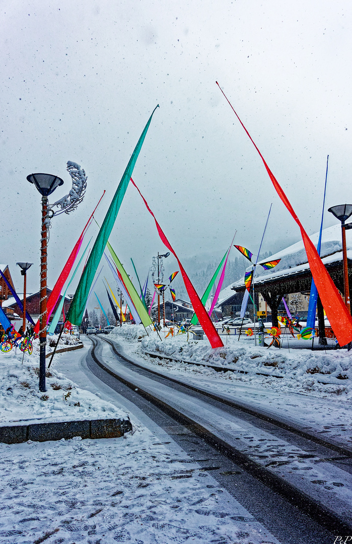 Les couleurs de la neige