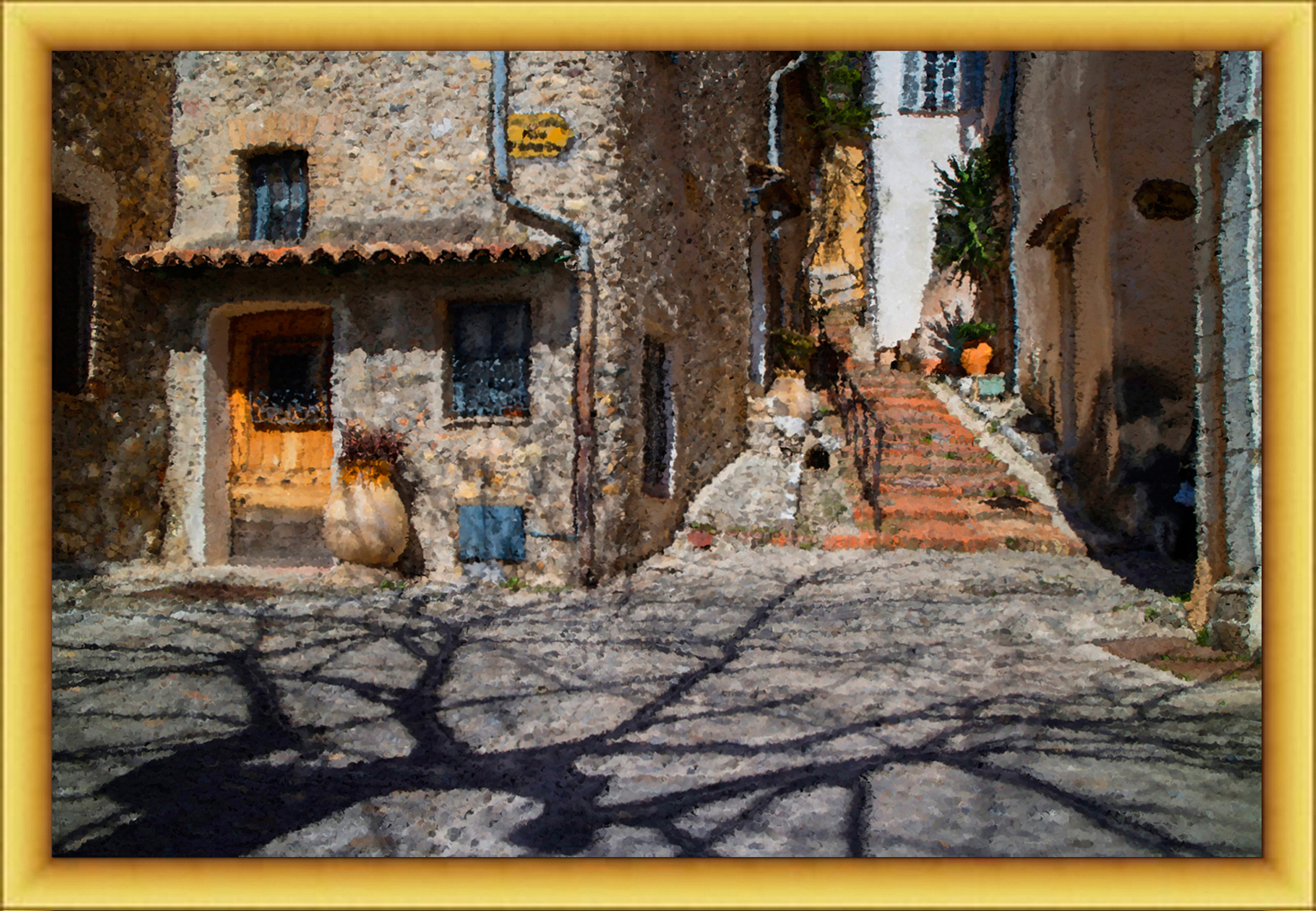 Les couleurs de la Provence à la manière de …