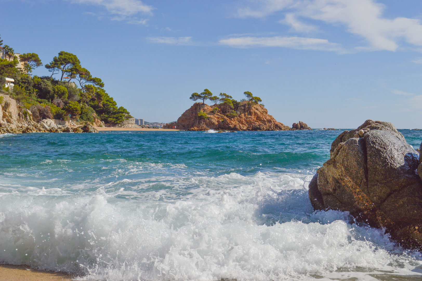 Les criques de Platja d'Aro, Espagne