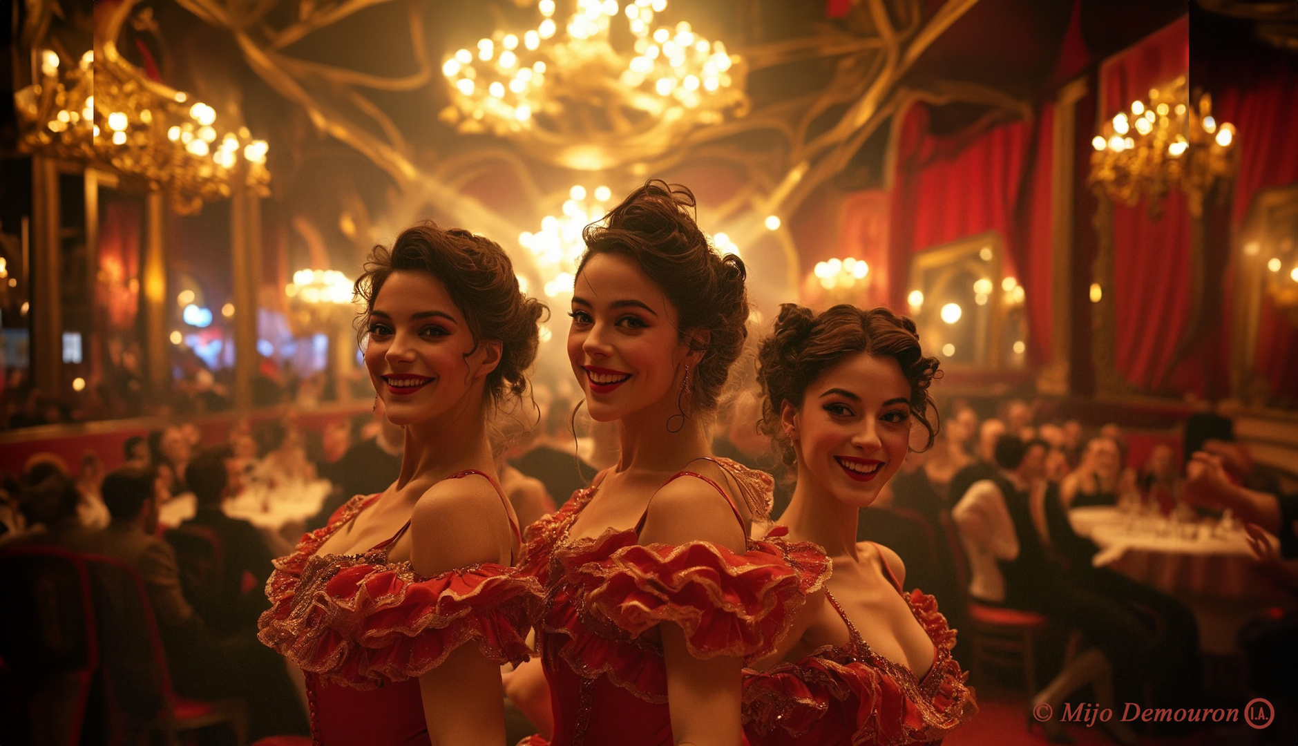 LES DANSEUSES DU MOULIN ROUGE, OU D'AILLEURS