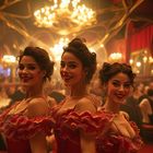 LES DANSEUSES DU MOULIN ROUGE, OU D'AILLEURS