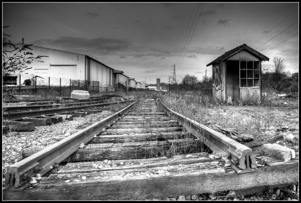 les débuts du rail.