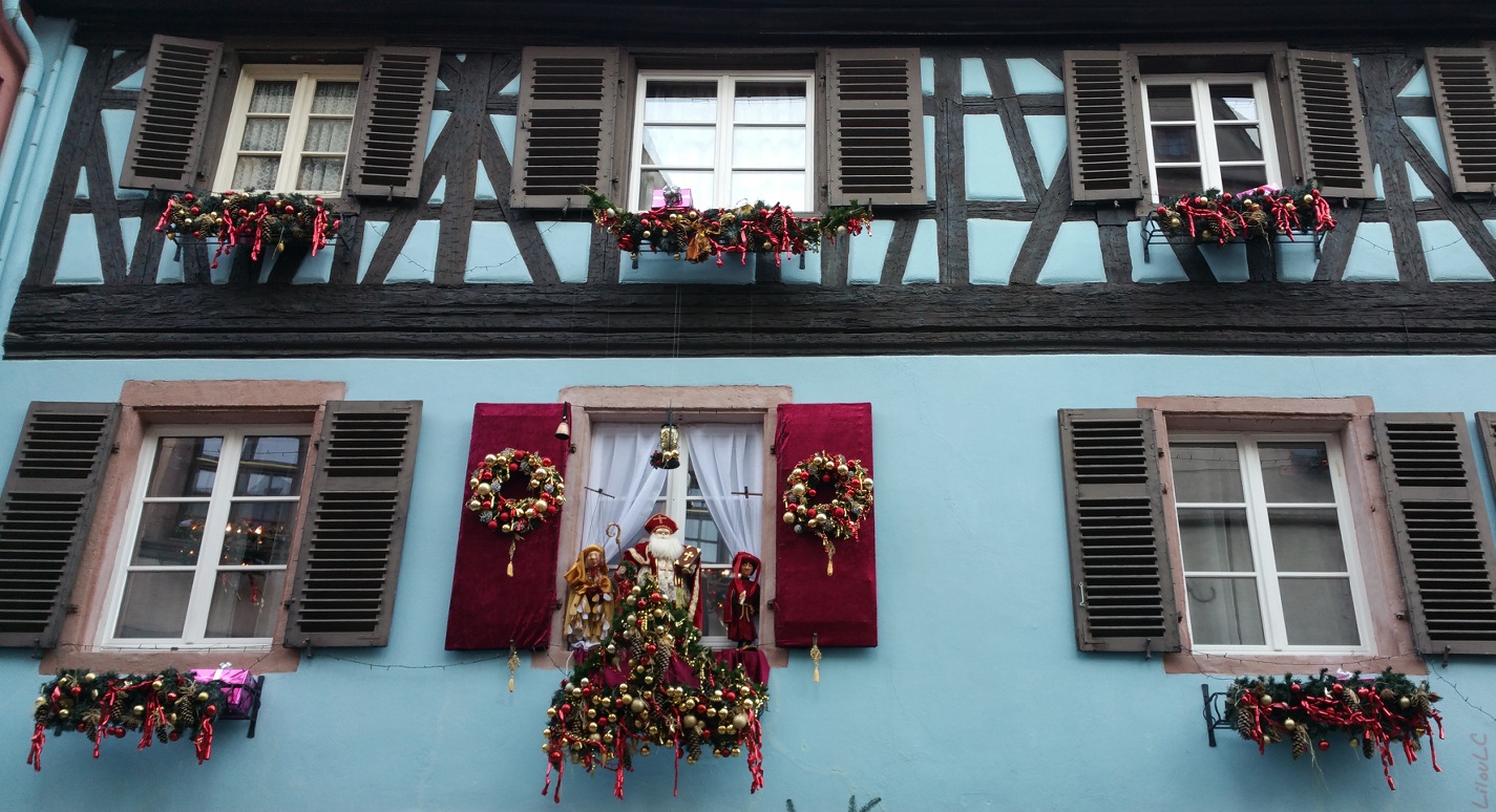 Les décorations de façades en Alsace - Ribeauvillé