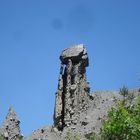 les demoiselles coiffées ( lac de serre poncon )