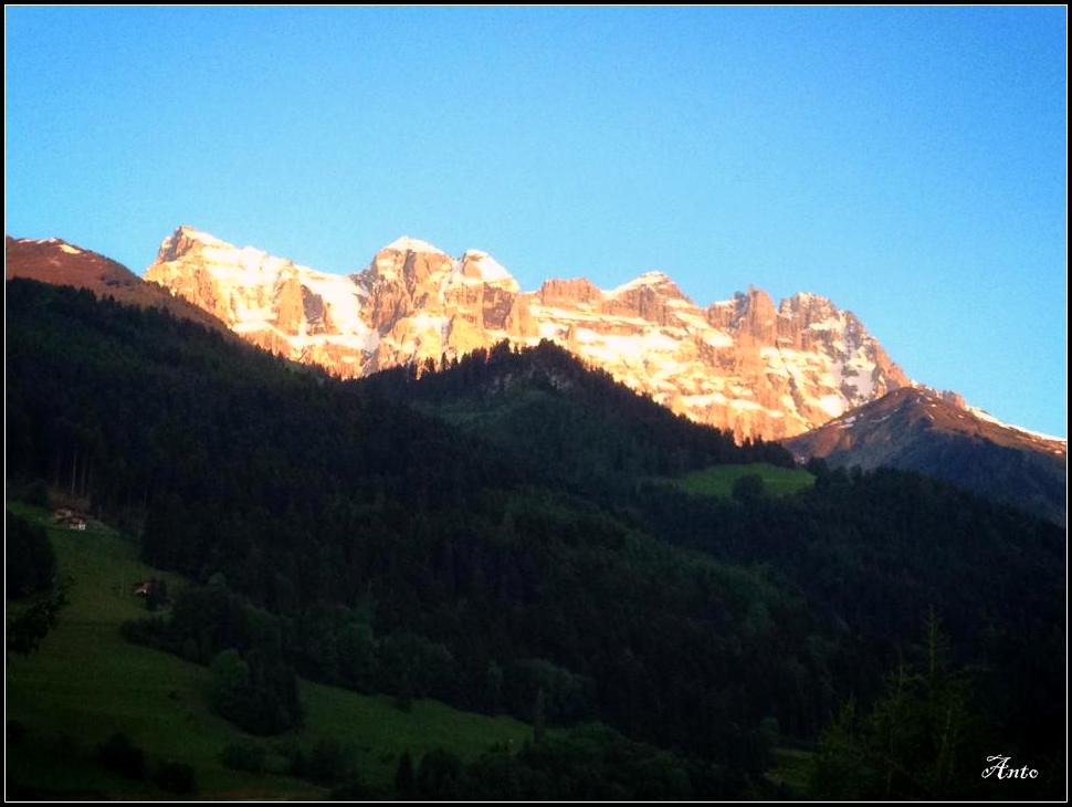 Les Dents de Midi nel Vallese Svizzera