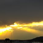 les derniers rayons avant l'orage