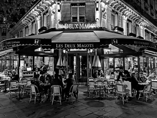 Les Deux Magots, Paris