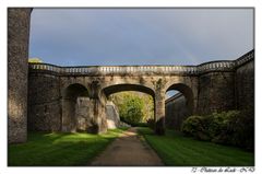 Les Douves sèches du château