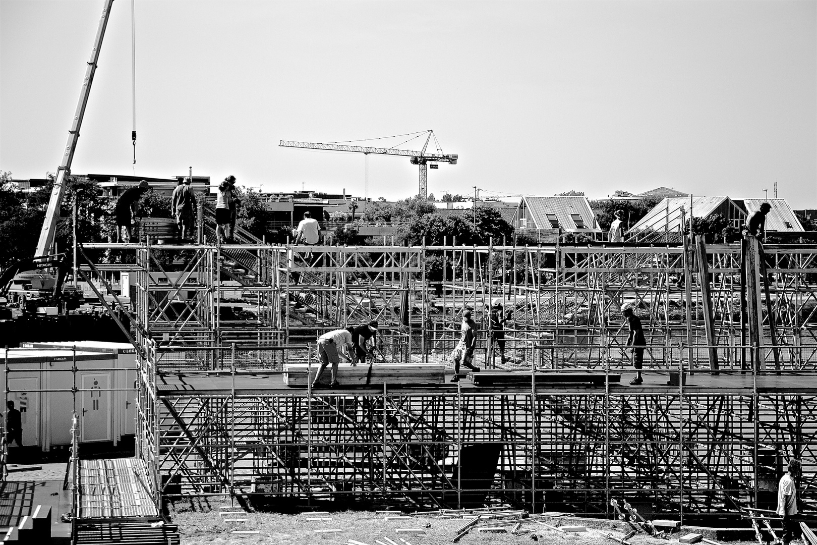 Les échafaudeurs.