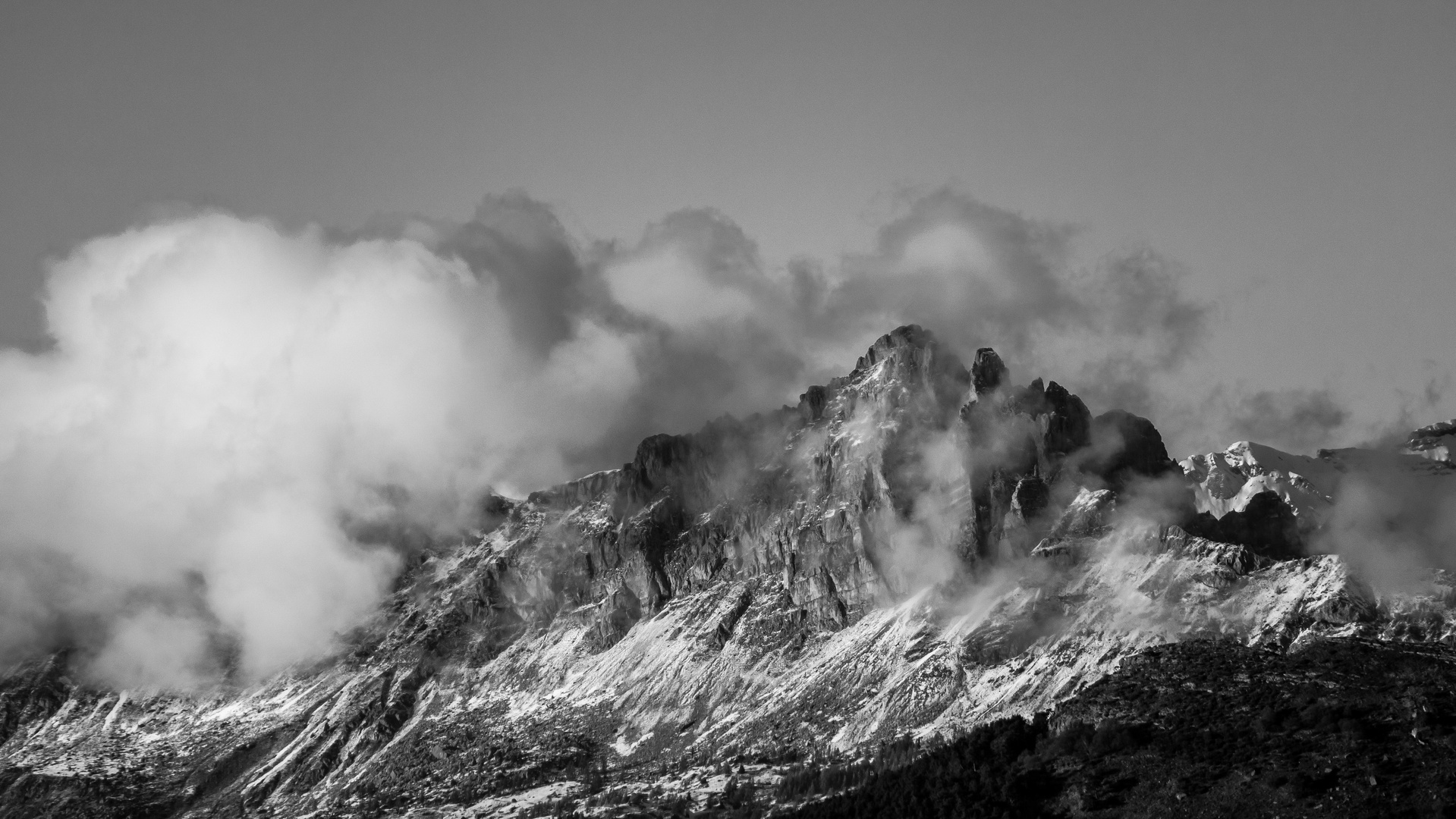 Les Ecrins. Alpes du sud.