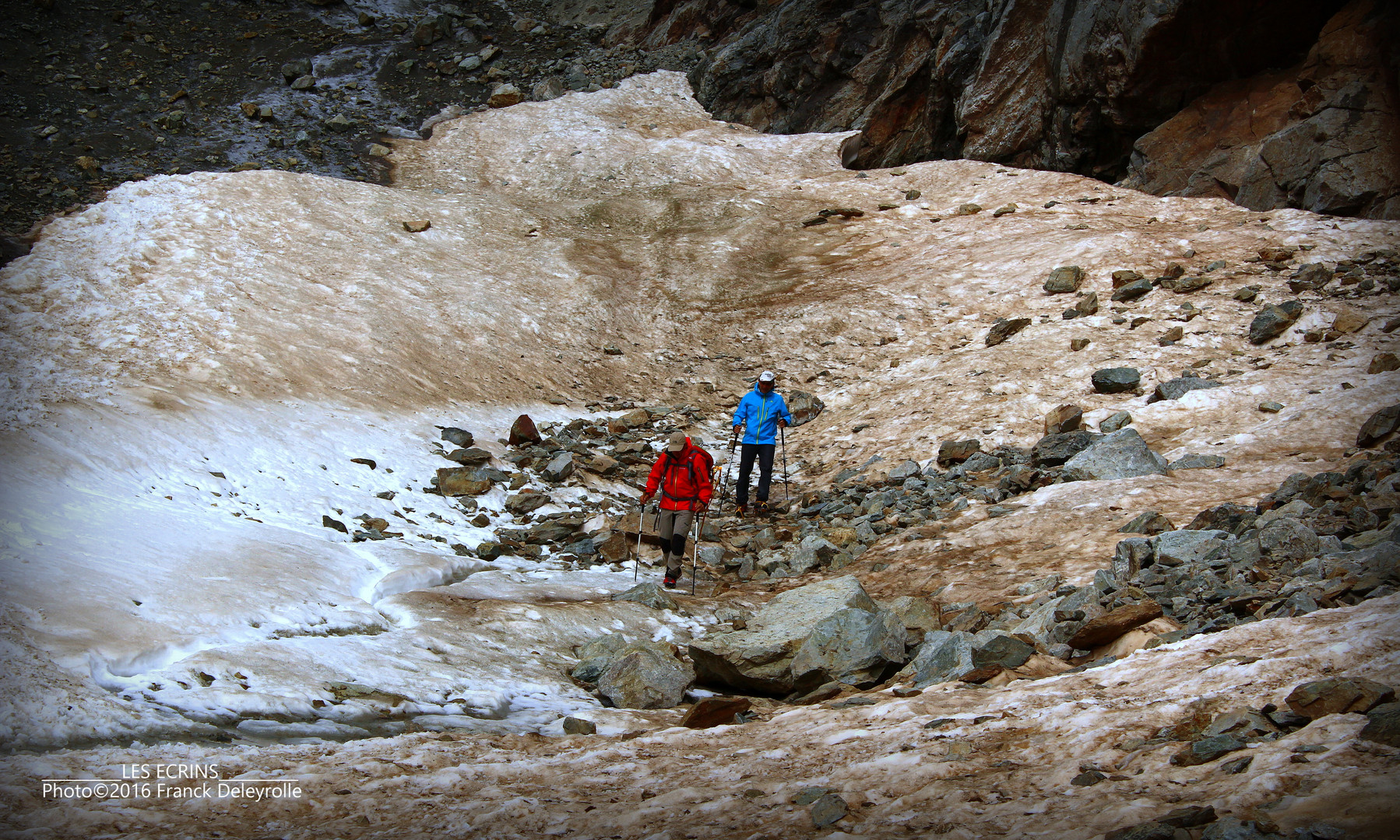 Les Ecrins (Le Glacier Blanc - 3 000 m)