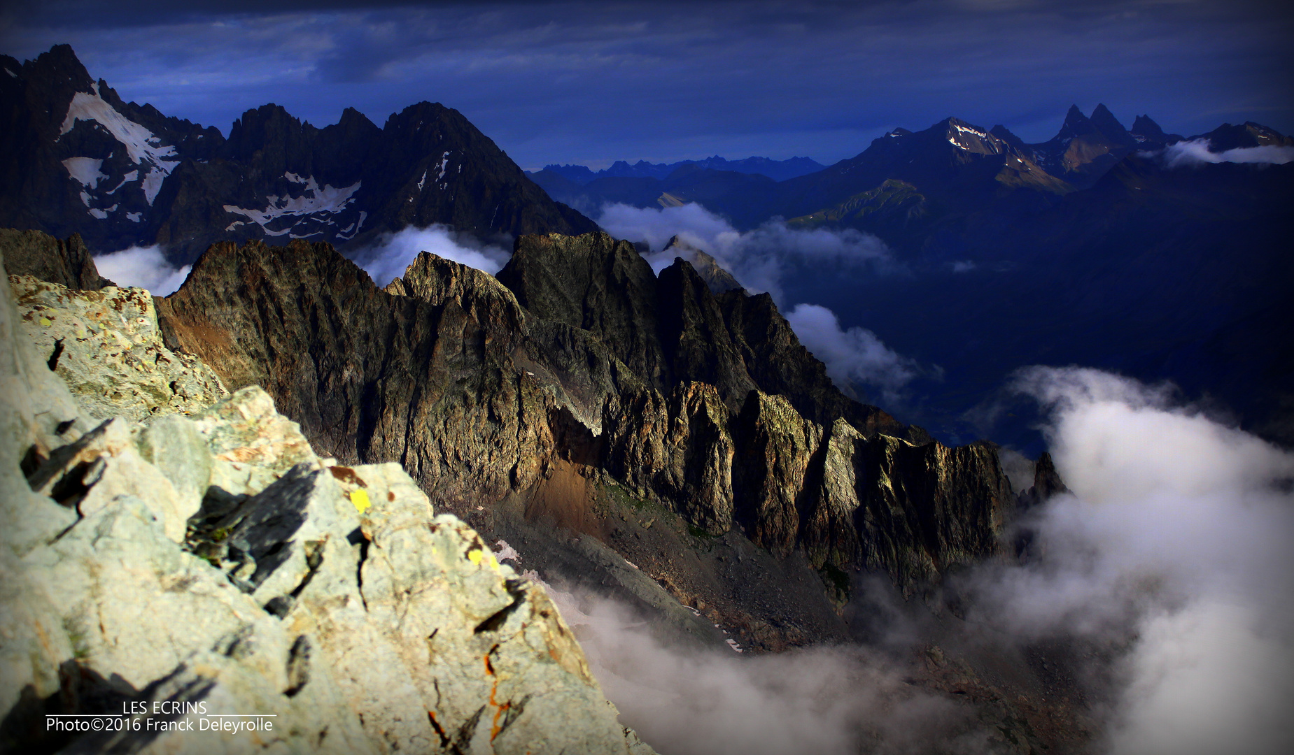 Les Ecrins (le Glacier Blanc - 3 000m)