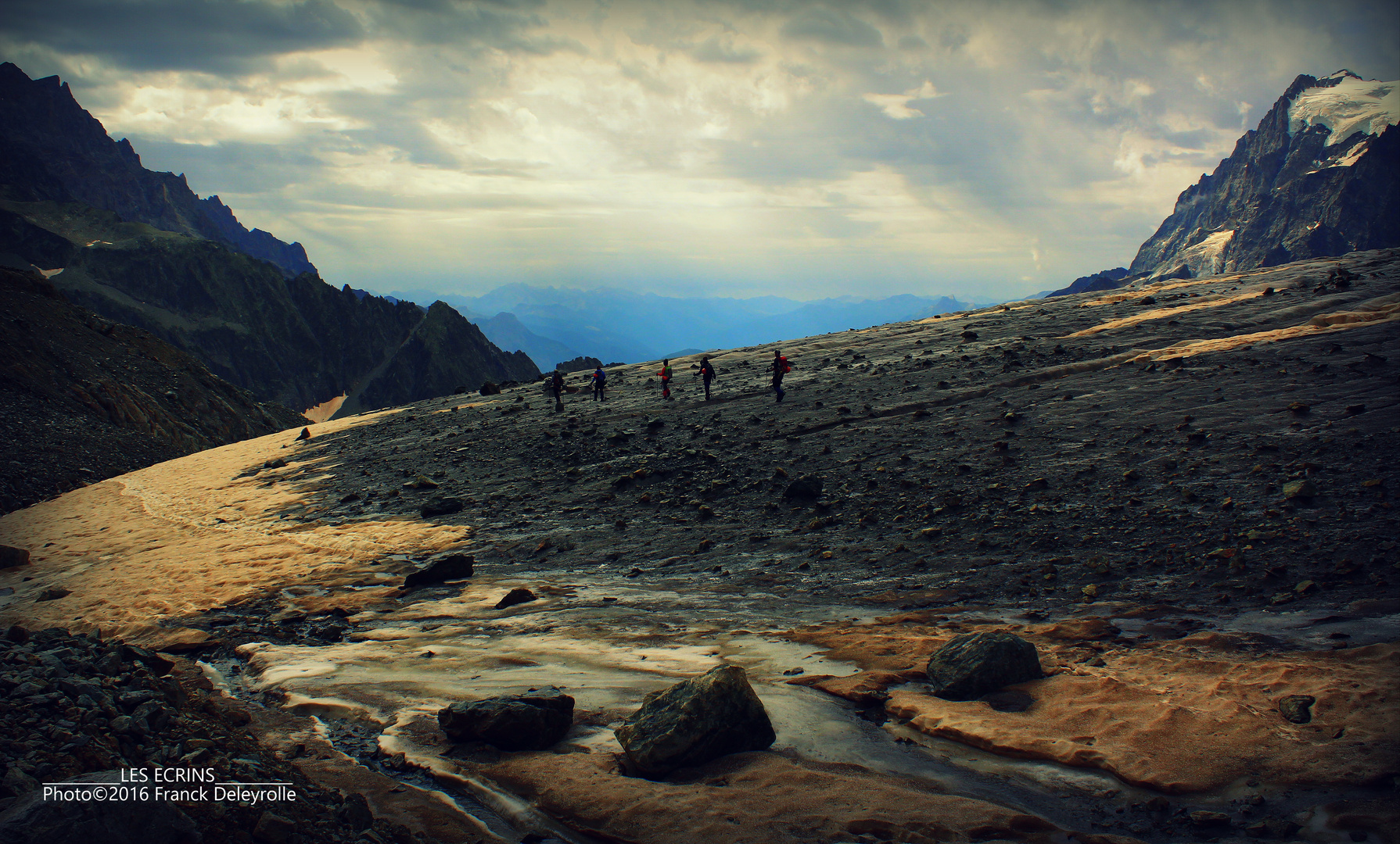 Les Ecrins (le Glacier Blanc - 3 000m)