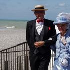 Les elegants à la plage.