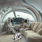 LES ENFANTS ROBOTS DANS L'ESPACE