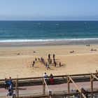 Les enfants s’en donnent à cœur joie sur la plage