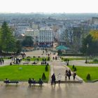 Les environs de la Basilique de Sacré-Coeur à Montmartre -PARIS