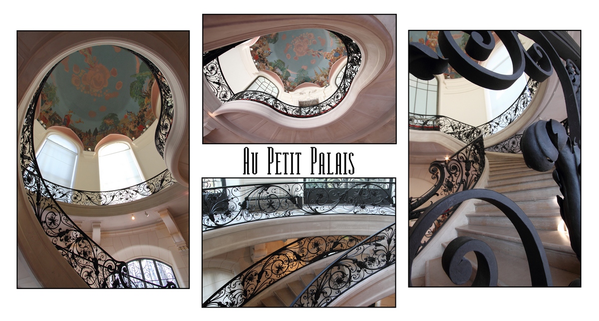 Les escaliers du Petit Palais